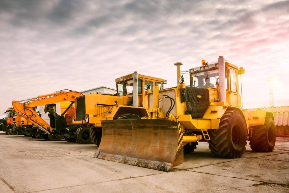Large-scale Industrial Equipment At Work